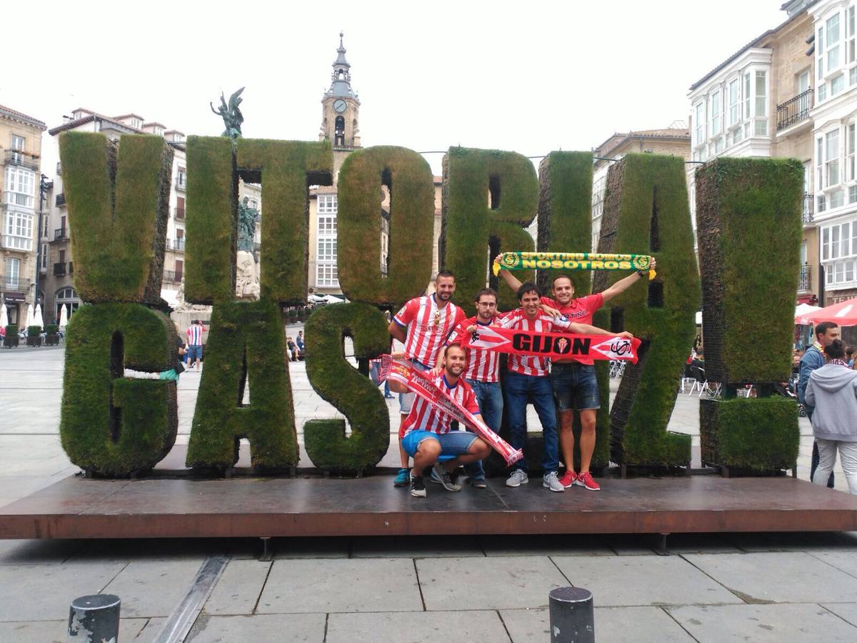 La Mareona, con el Sporting en Vitoria