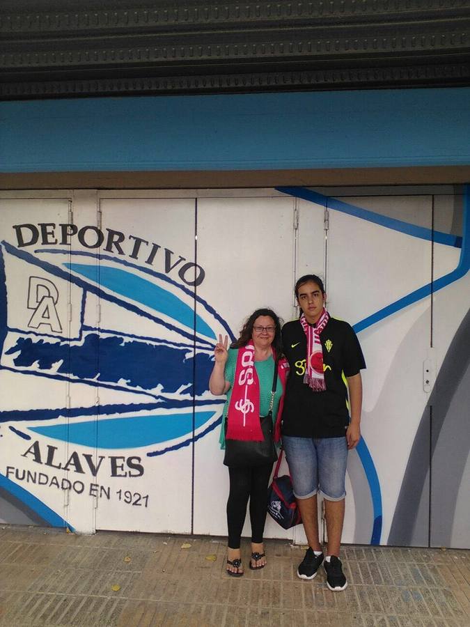 La Mareona, con el Sporting en Vitoria