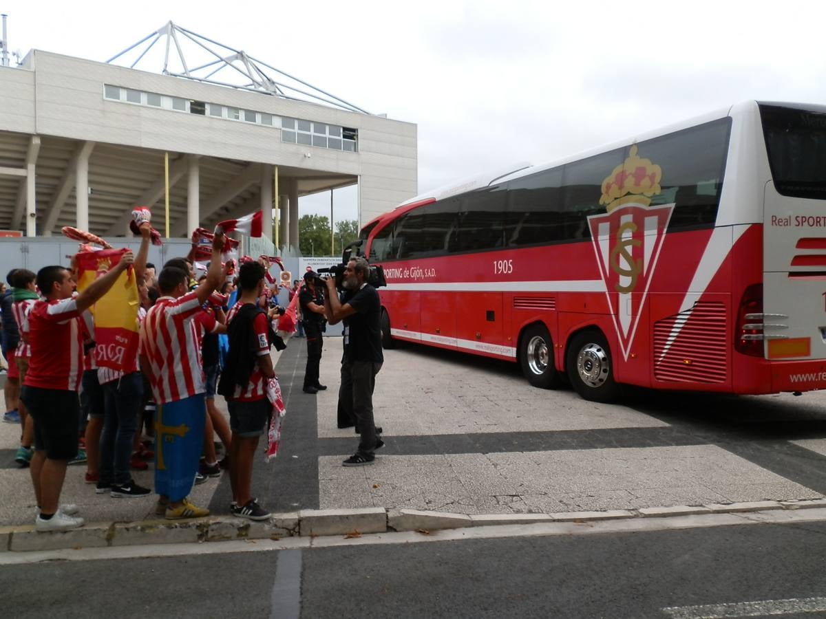 La Mareona, con el Sporting en Vitoria