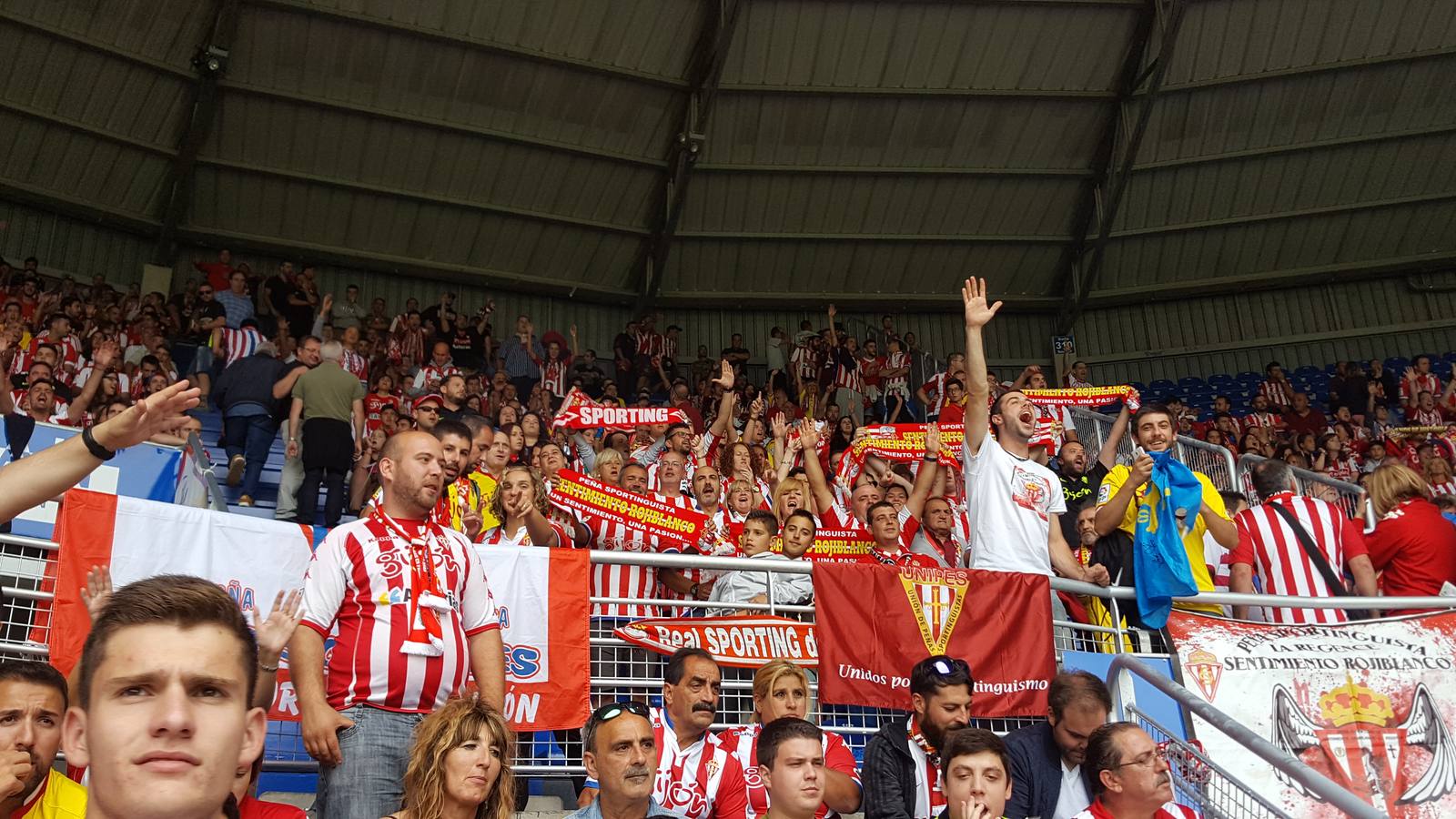 La Mareona, con el Sporting en Vitoria