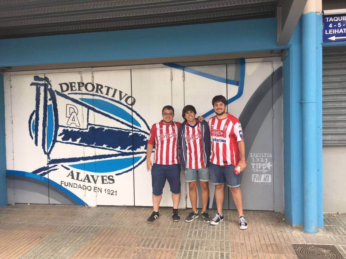 La Mareona, con el Sporting en Vitoria