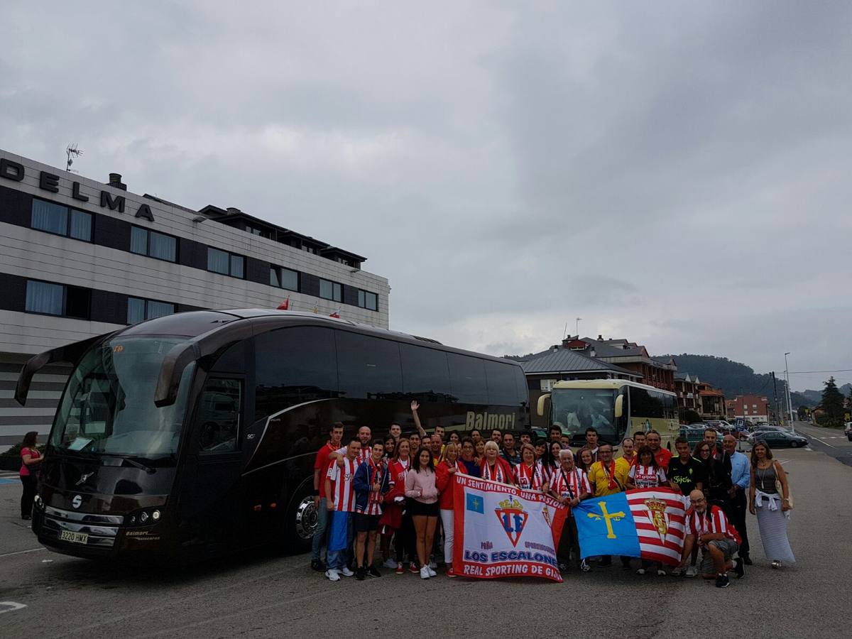 La Mareona, con el Sporting en Vitoria
