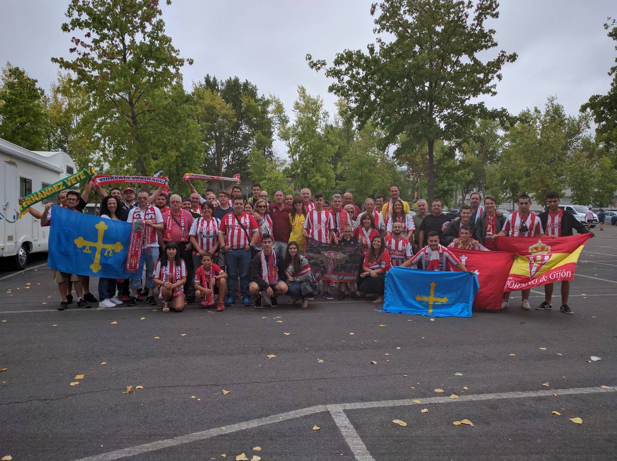 La Mareona, con el Sporting en Vitoria