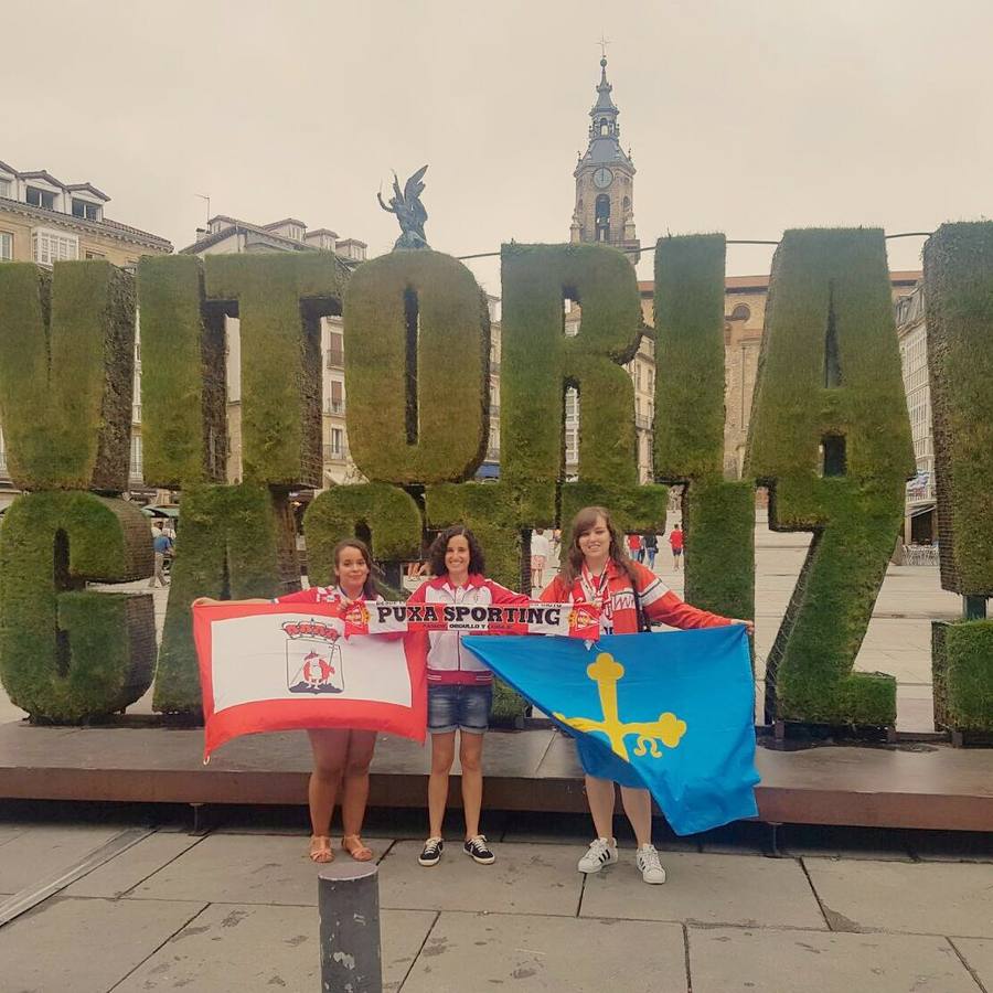 La Mareona, con el Sporting en Vitoria