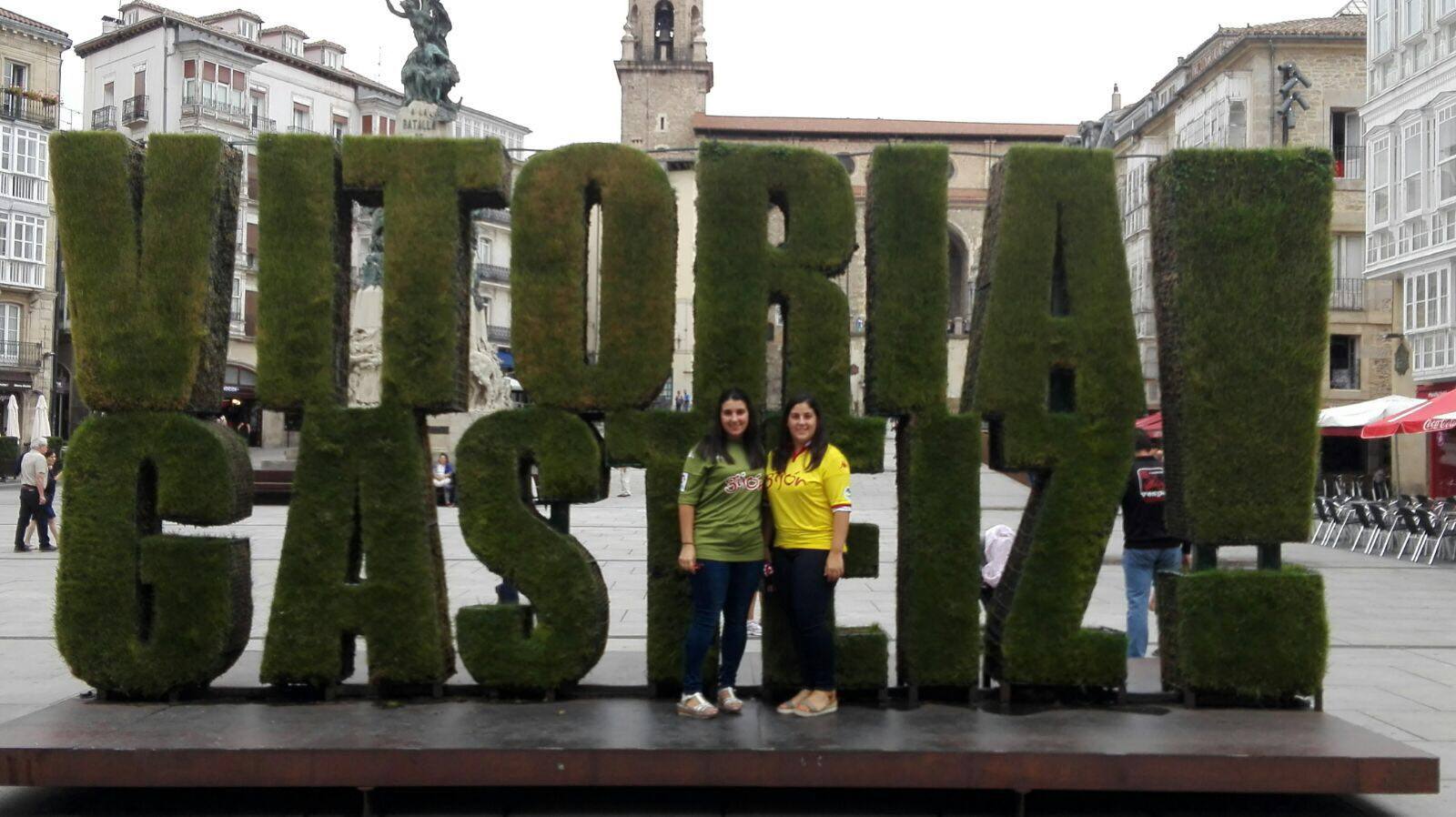 La Mareona, con el Sporting en Vitoria