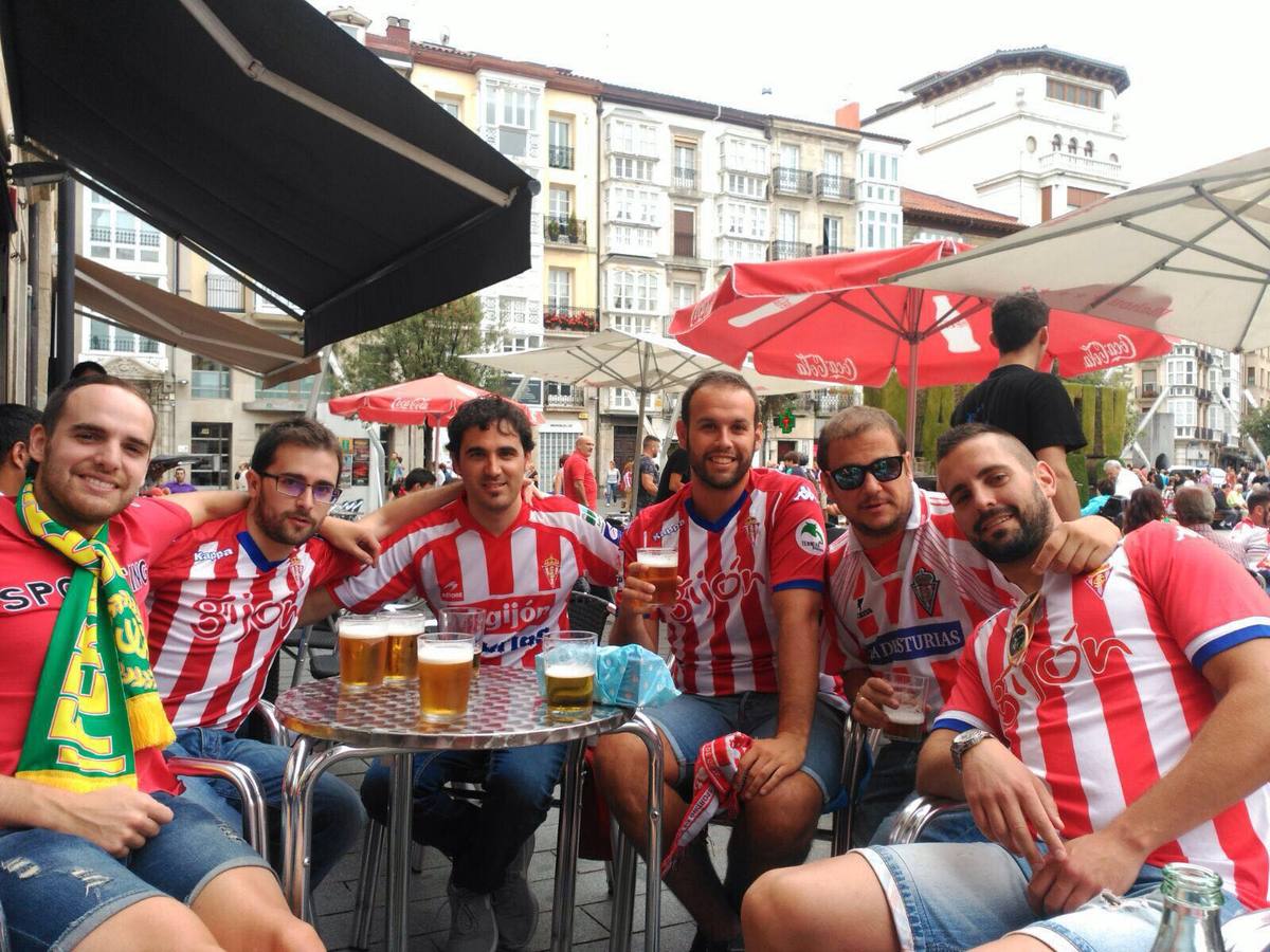 La Mareona, con el Sporting en Vitoria