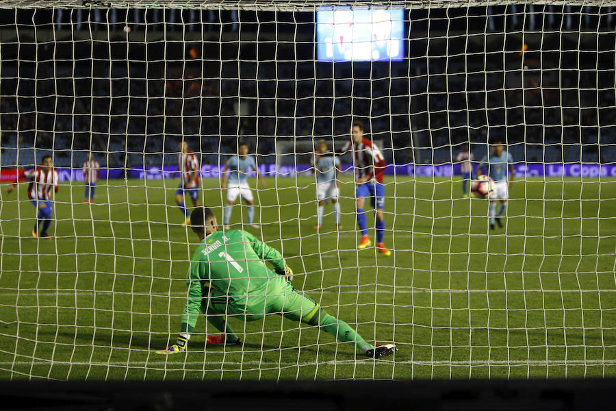 El Celta de Vigo 2-1 Sporting, en imágenes