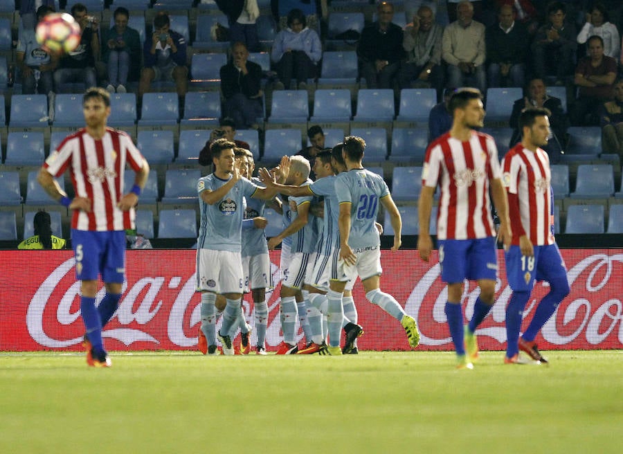El Celta de Vigo 2-1 Sporting, en imágenes