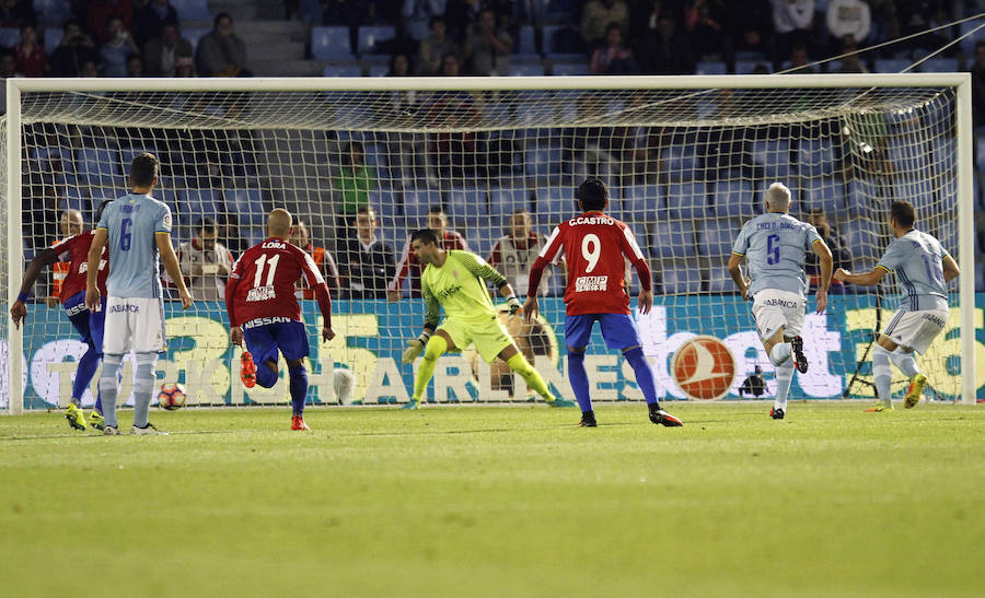 El Celta de Vigo 2-1 Sporting, en imágenes