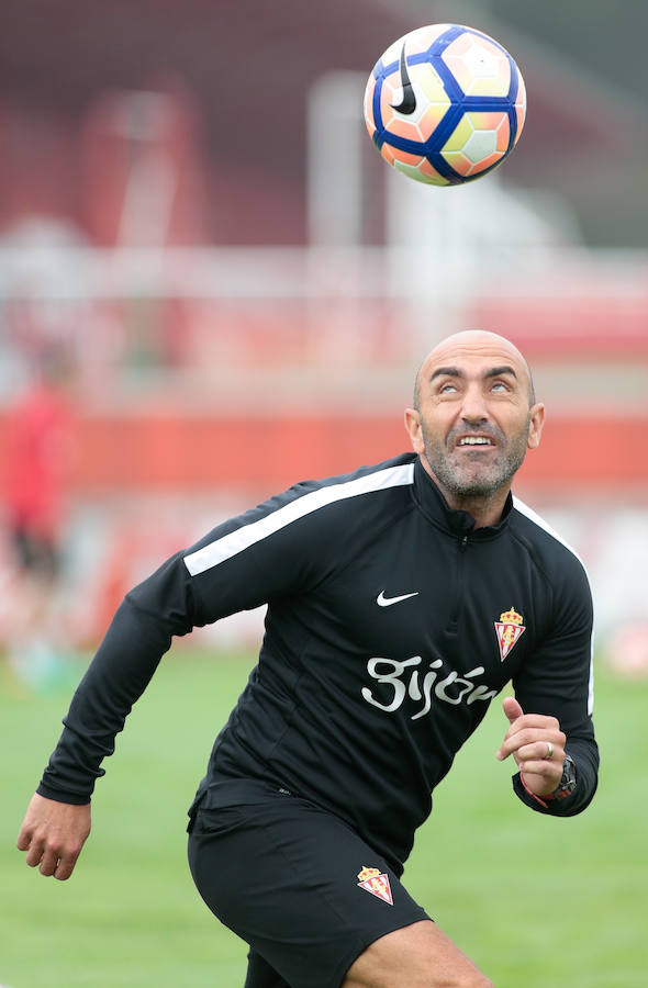 Entrenamiento del Sporting del 29 de septiembre de 2016