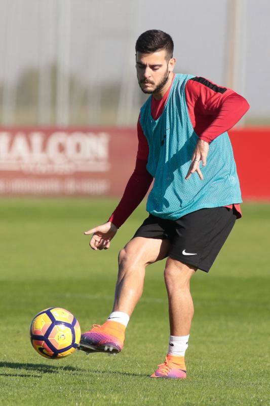 Entrenamiento del Real Sporting