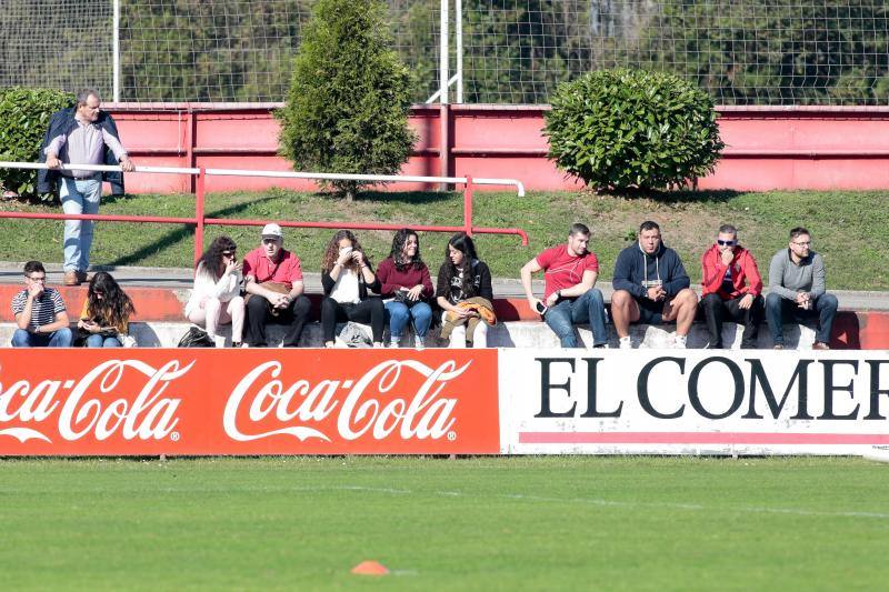 Entrenamiento del Real Sporting