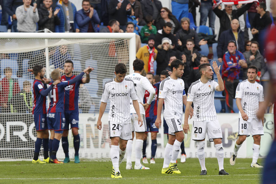 El Huesca - Real Oviedo, en imágenes