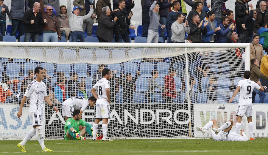El Huesca - Real Oviedo, en imágenes
