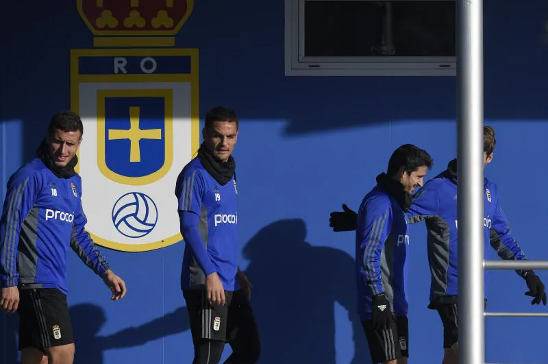 Entrenamiento del Real Oviedo (25/11/16)