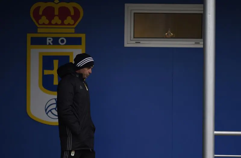 Entrenamiento del Real Oviedo (19/01/17)