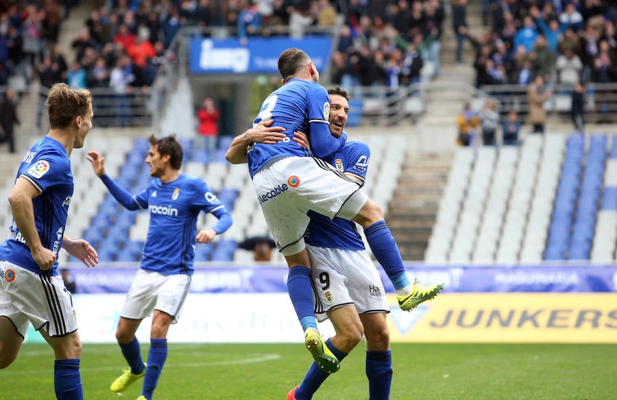 El Real Oviedo 2-1 Mallorca, en imágenes