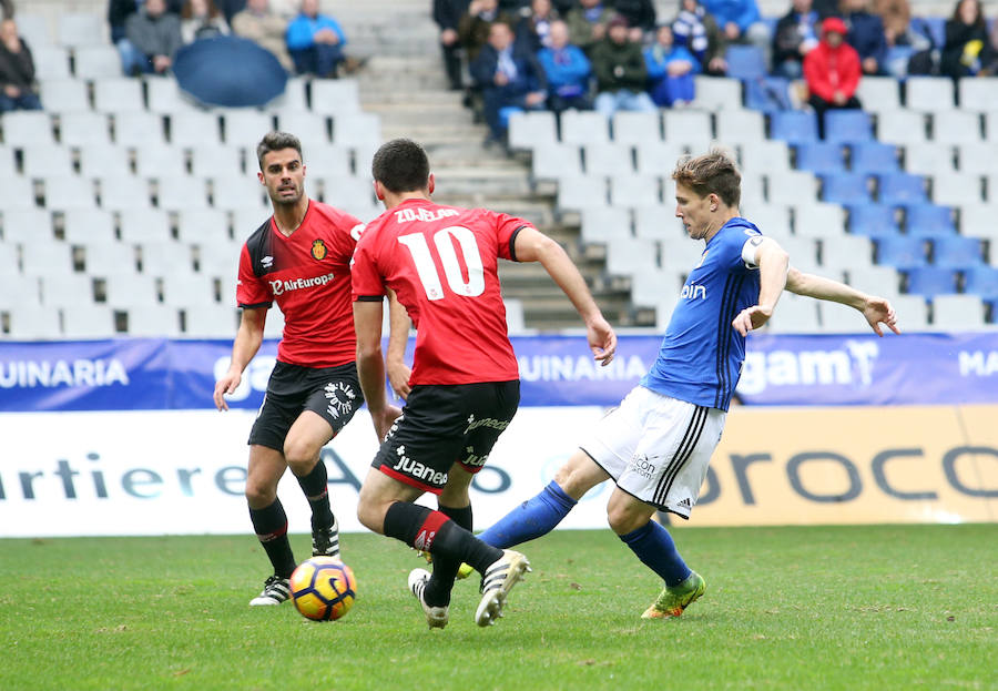 El Real Oviedo 2-1 Mallorca, en imágenes