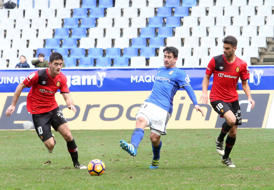 El Real Oviedo 2-1 Mallorca, en imágenes