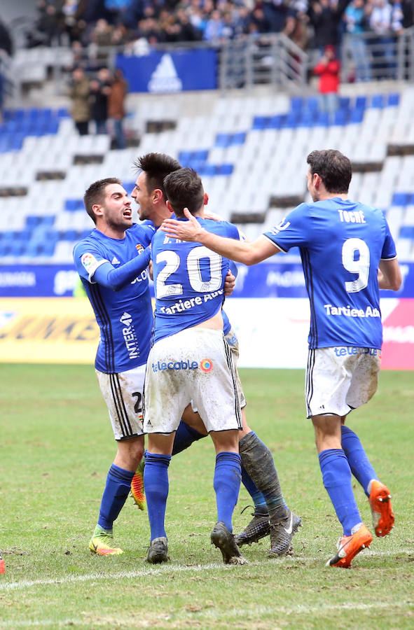 El Real Oviedo 2-1 Mallorca, en imágenes