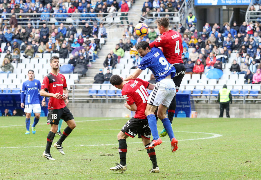 El Real Oviedo 2-1 Mallorca, en imágenes