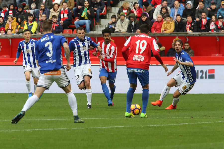 El Sporting 2-4 Alavés, en imágenes