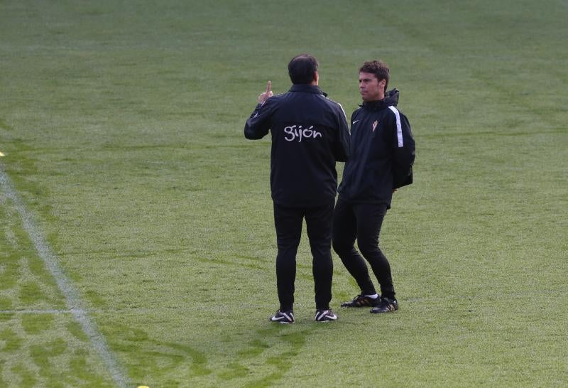 Entrenamiento del Sporting (16/02/17)