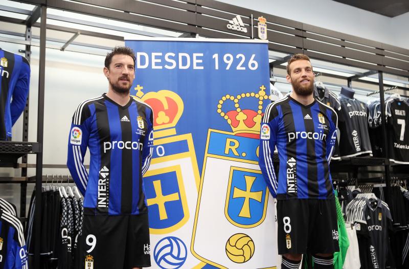 El Real Oviedo pone a la venta la camiseta de su 91 aniversario