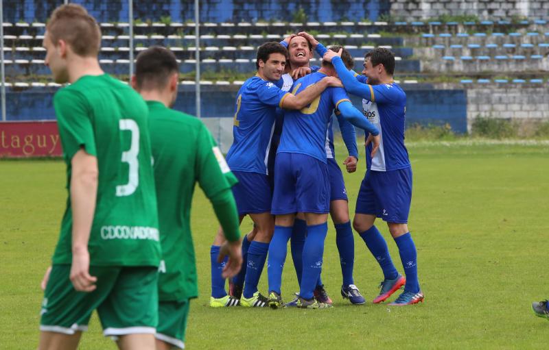 Las mejores imágenes del Real Aviles - Covadonga