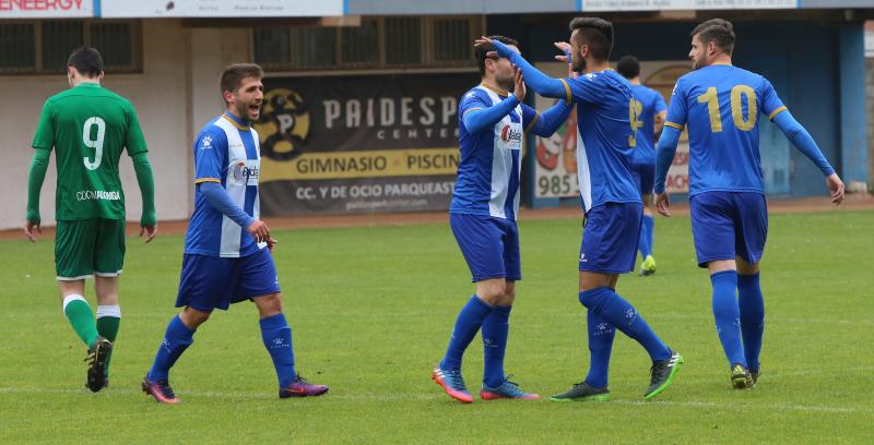 Las mejores imágenes del Real Aviles - Covadonga