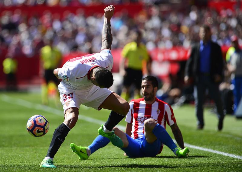 Sevilla - Sporting, en imágenes