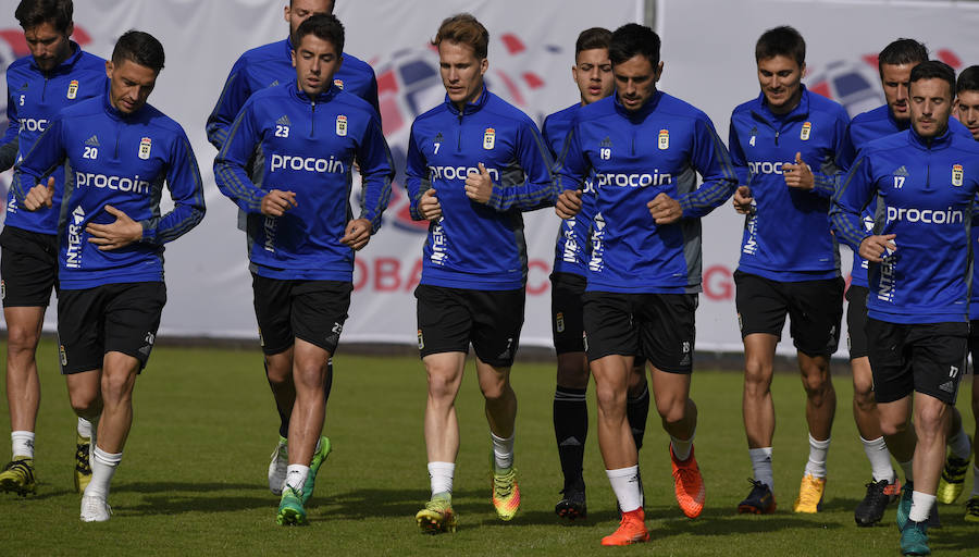 Entrenamiento del Real Oviedo