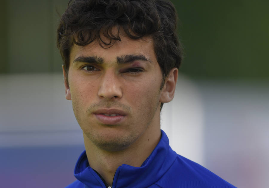 Entrenamiento del Real Oviedo