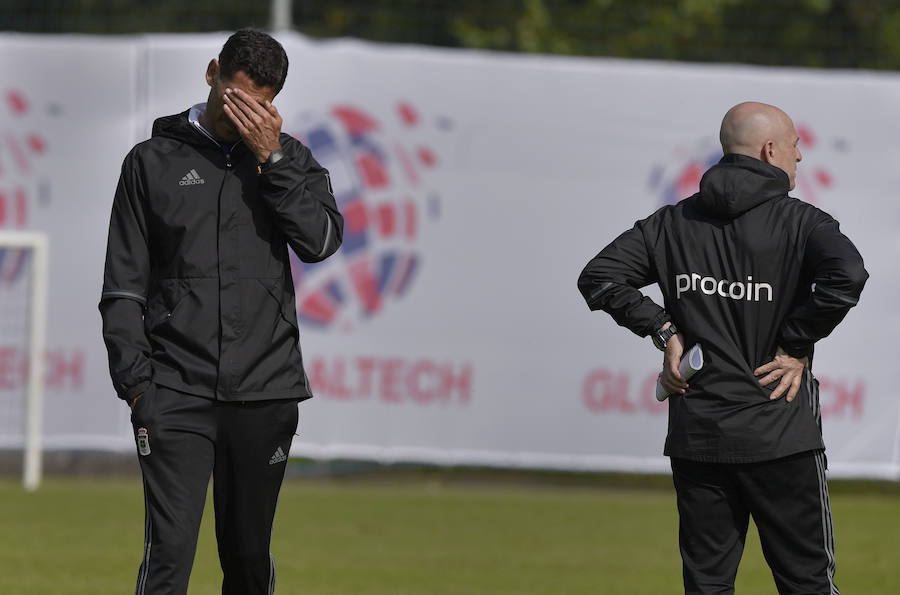 Entrenamiento del Real Oviedo