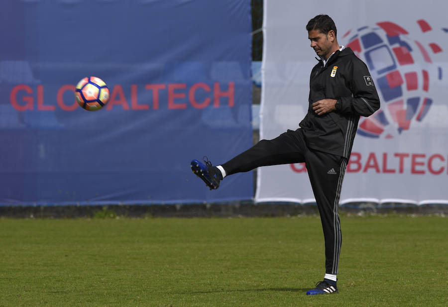 Entrenamiento del Real Oviedo