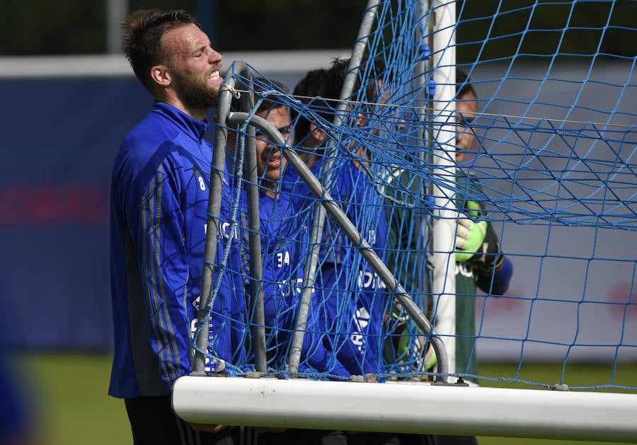 Entrenamiento del Real Oviedo