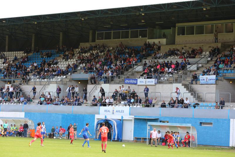 Las mejores imágenes del Real Avilés - Colunga