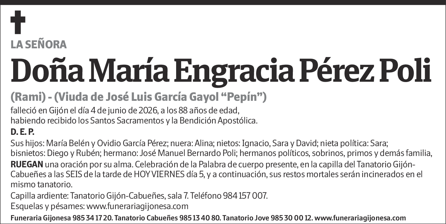 Maria Engracia Pérez Poli