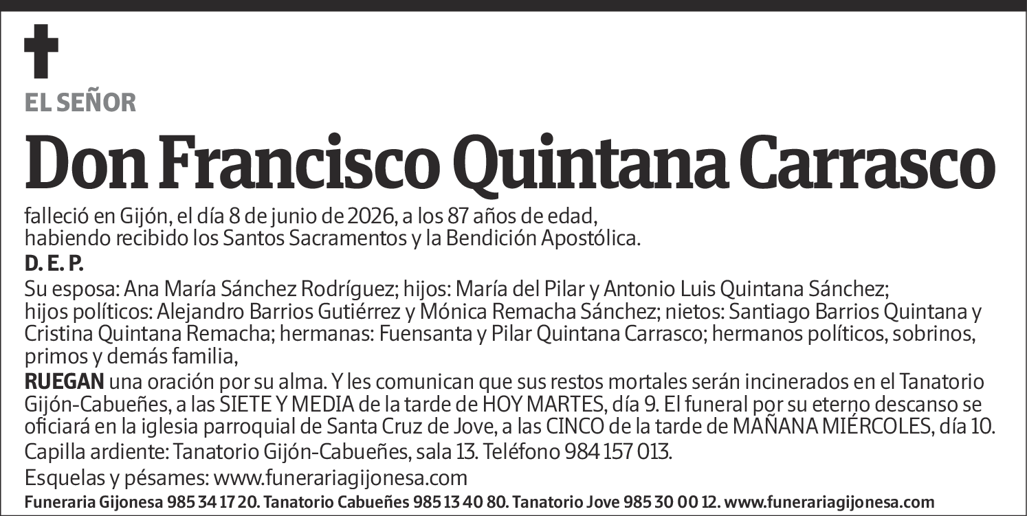 Francisco Quintana Carrasco