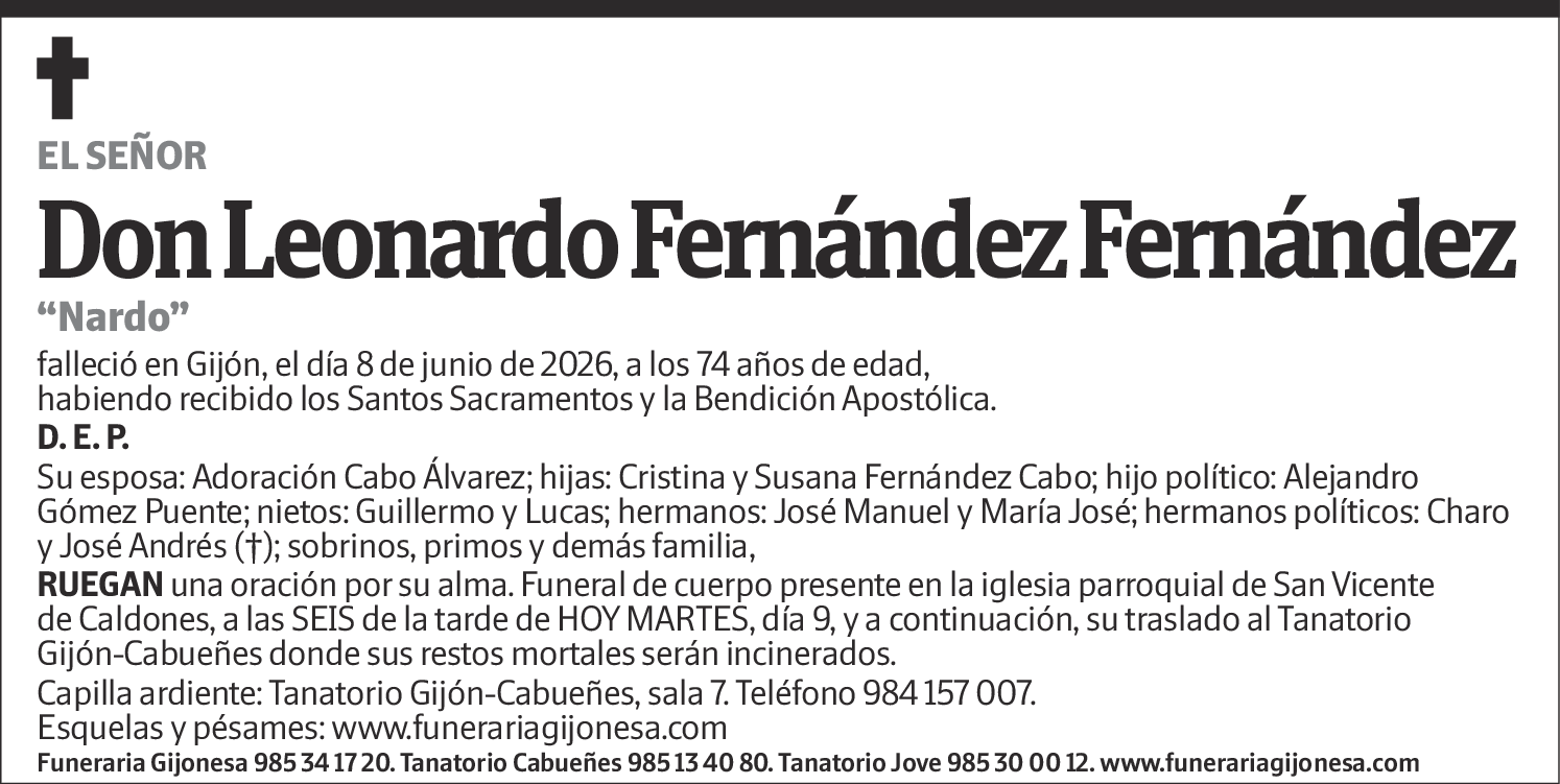 Leonardo Fernández Fernández