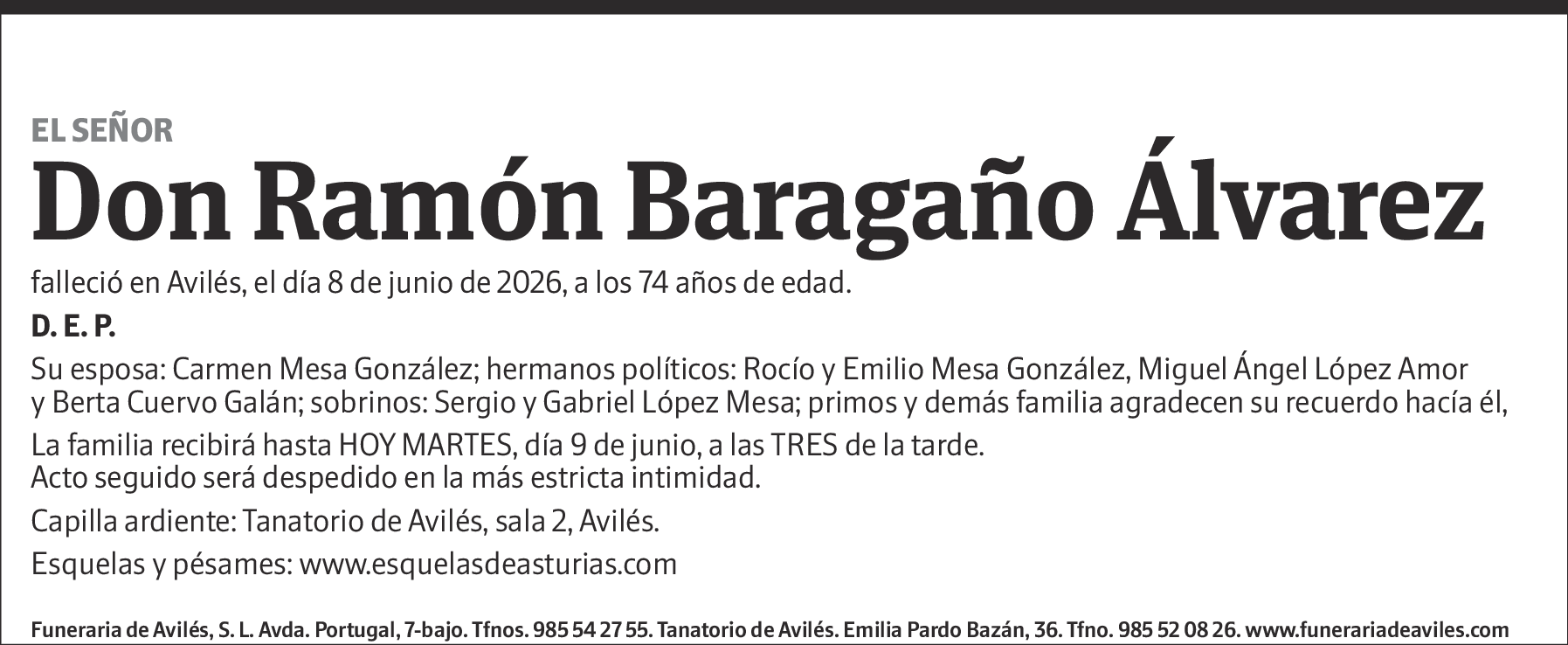 Ramón Baragaño Álvarez