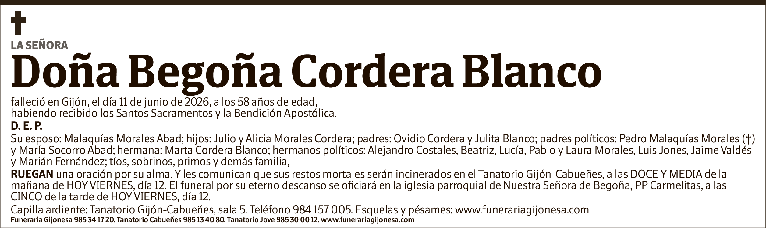 Begoña Cordera Blanco