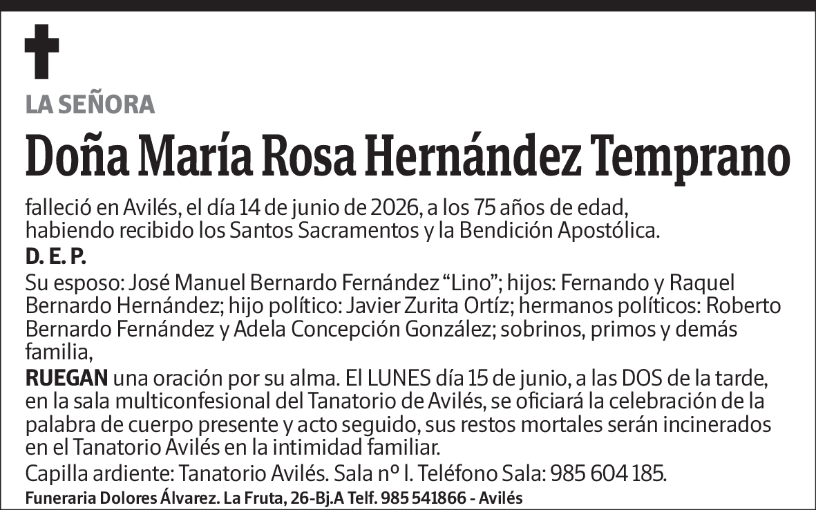 María Rosa Hernández Temprano