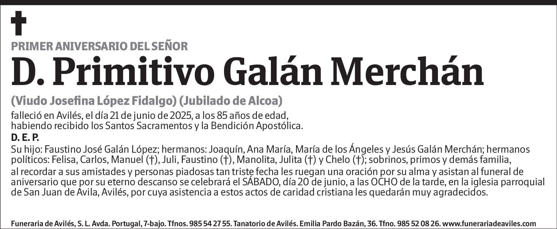 Primitivo Galan Merchan