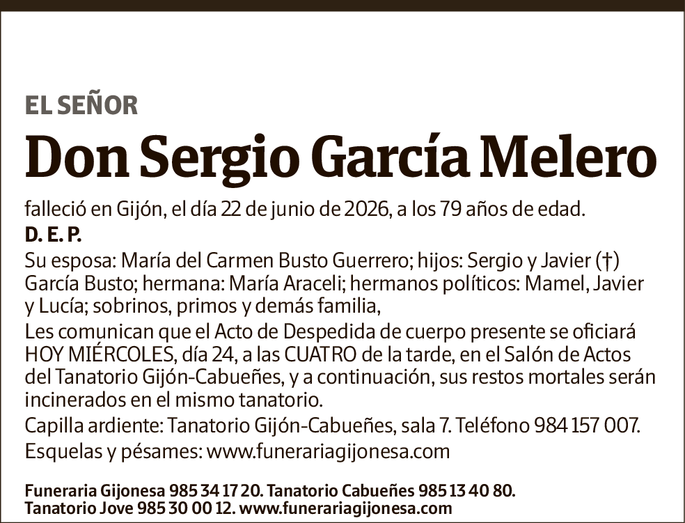 Sergio García Melero