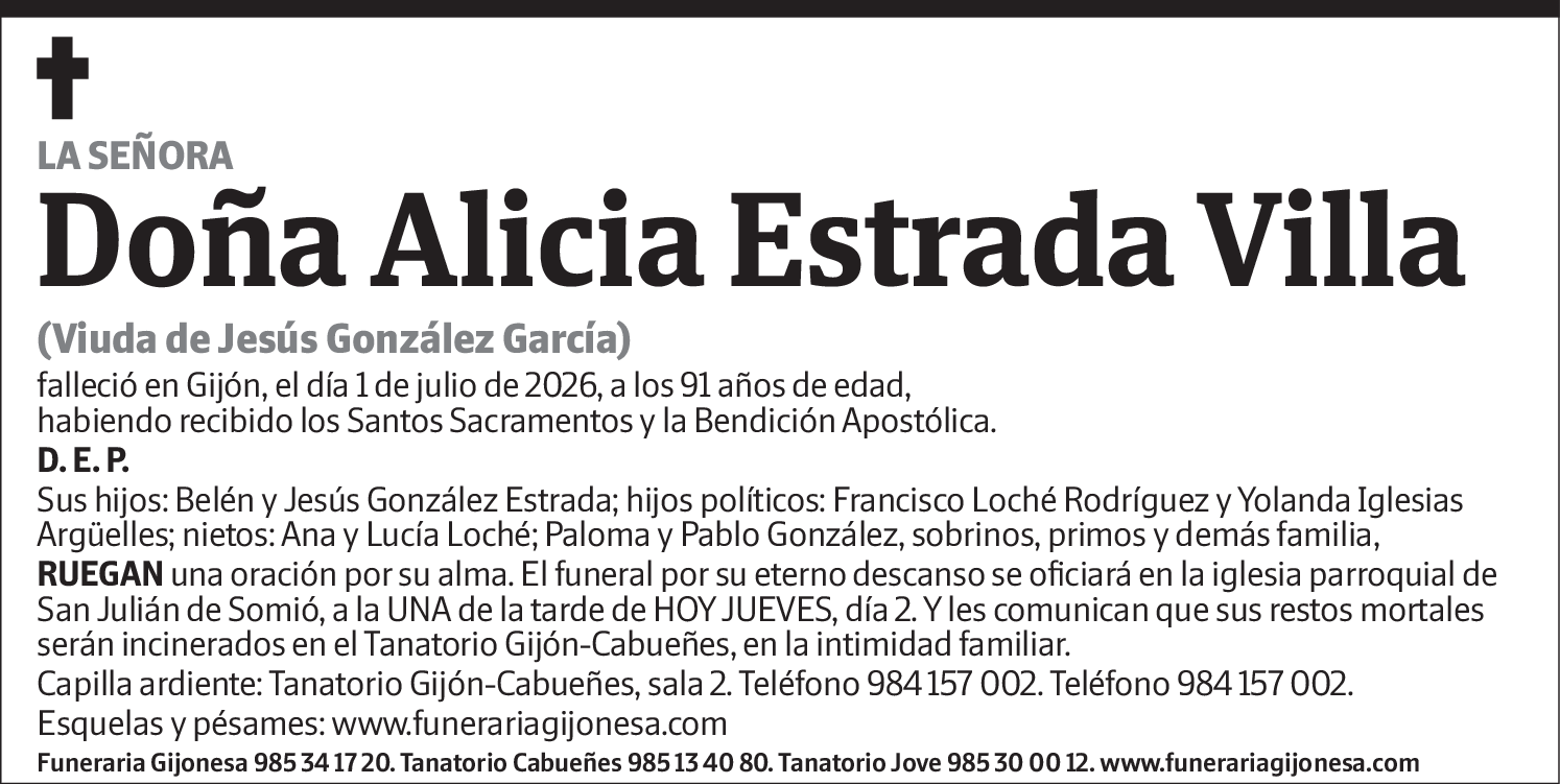 Alicia Estrada Villa