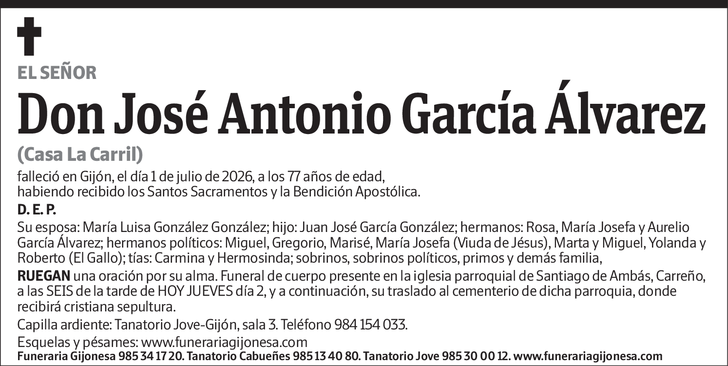 José Antonio García Álvarez