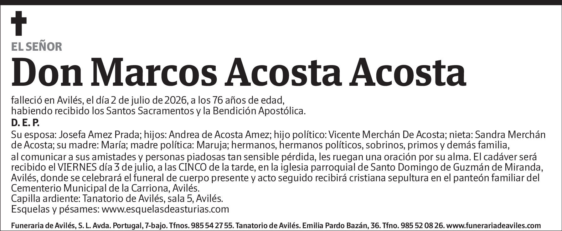 Marcos Acosta Acosta
