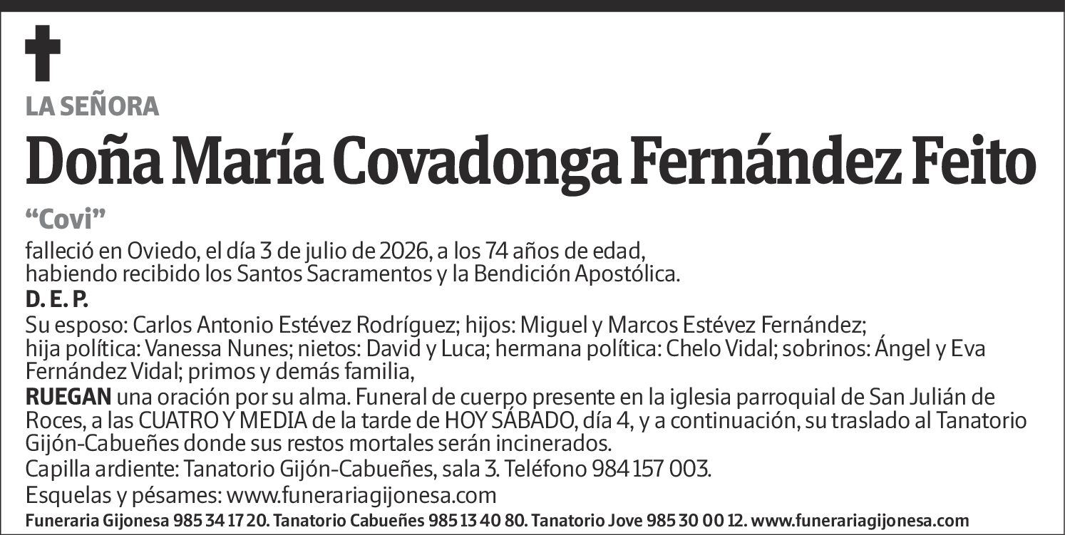 María Covadonga Fernández Feito
