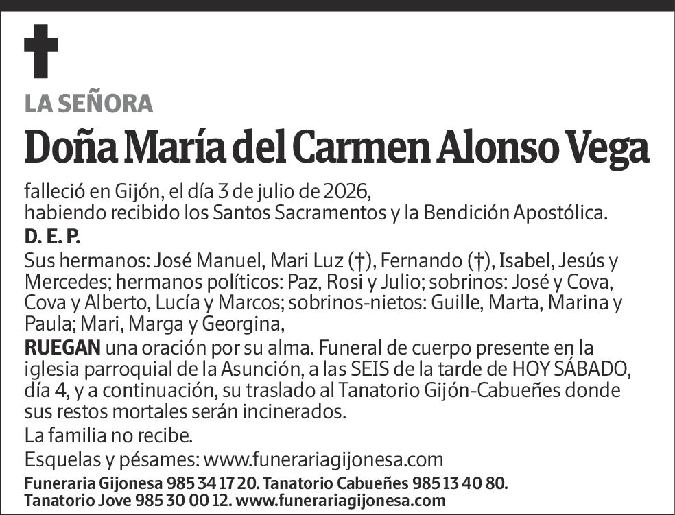 María del Carmen Alonso Vega